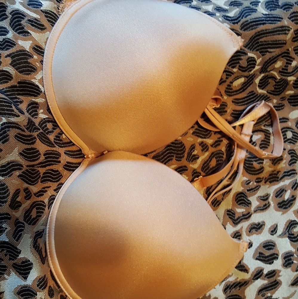 Size 34D Hollywood knockout push up bra